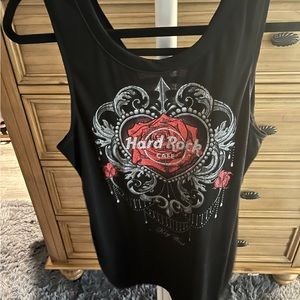 New hard rock, tank top size large